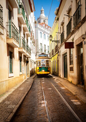 Fototapeta premium street in lisbon
