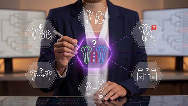 Genetic Mutation Analysis and DNA Sequencing Research with Biotechnology Innovation and Hereditary Disease Investigation