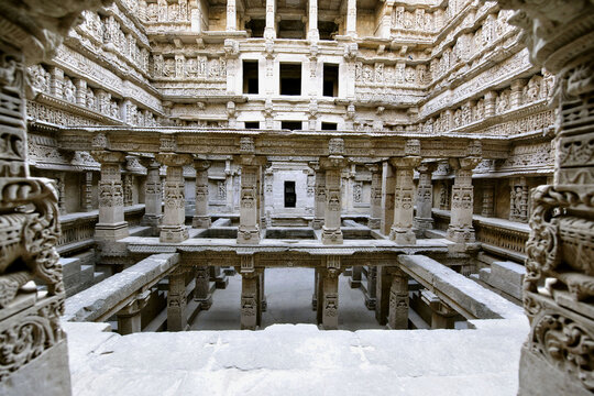 ancient stepwell in india