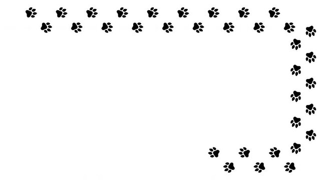 Paw Prints Building a Pet Frame Alpha