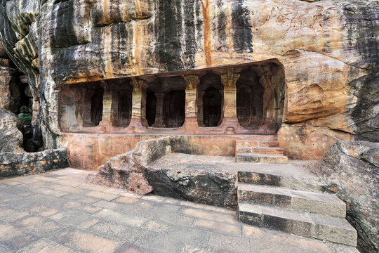 badami caves in india
