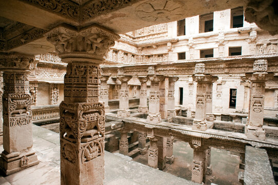 ancient stepwell in india