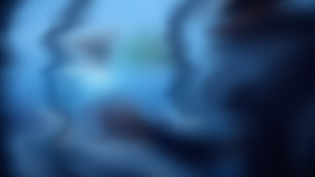Abstract Blue Background with Soft Gradient Waves, Modern Smooth Blue Fluid Motion Desktop Wallpaper