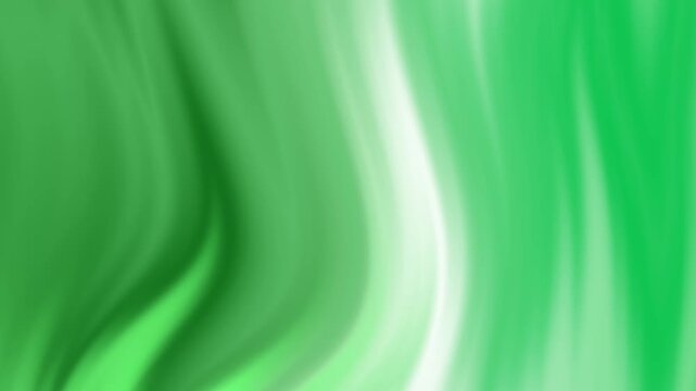 Green white wavy stripes video background animation for flowing, smooth, gradient, pattern, texture motion design