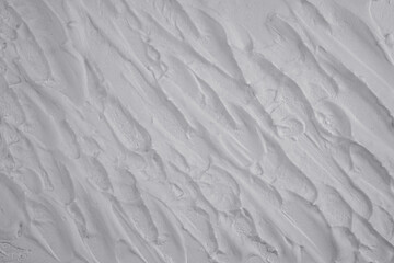 Obraz premium Plaster wall texture with a light grey finish