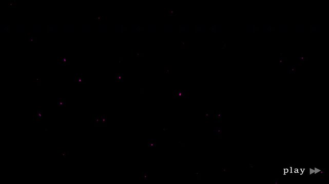 Pausing VHS animation 4k 