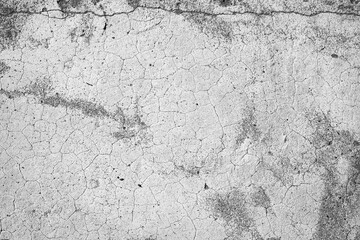 Fototapeta premium Cracked concrete surface with dust and dirt particles