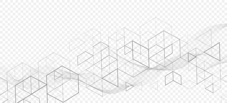 Health care or medical abstract background with hexagons, lines and dots. Scientific innovation banner template concept. Biology and pharmaceutical technology background. illustration.