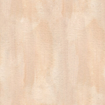 Beige watercolor paper seamless textured background, natural handmade surface, soft stains, grain, organic rustic backdrop for artisan bakery branding, packaging, labels, vintage style composition