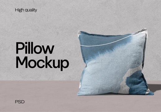 High Quality Pillow Mockup PSD