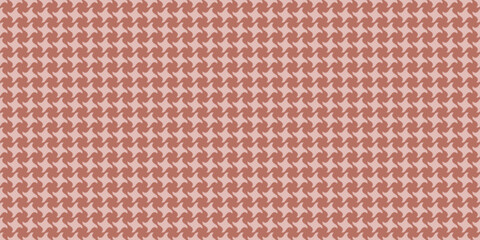 Fototapeta premium Subtle dusty rose houndstooth pattern. Elegant and versatile, perfect for fashion, textile, and website backgrounds. This repeating texture offers a sophisticated and timeless aesthetic.