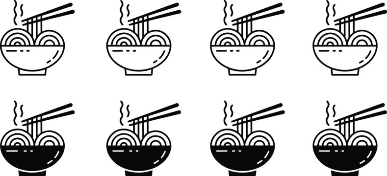 Step by step process of boiling water in a pot on a stove isolated on transparent background