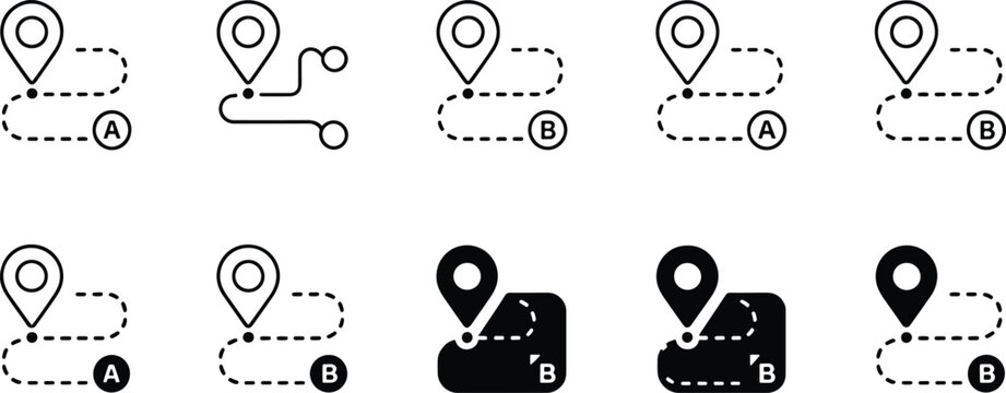 Step by step process of merging two user location pins into one shared icon