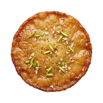 Golden Fried Malpua Indian Festival Sweet Dessert PNG