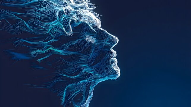 Digital Human Avatar in Virtual Metaverse Concept