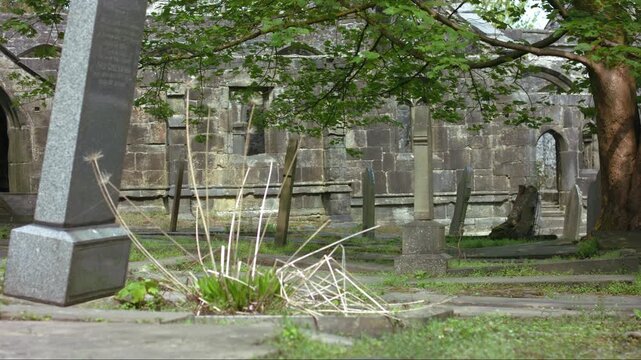 Saint Thomas a Becket Abbey Church ruins in Yorkshire