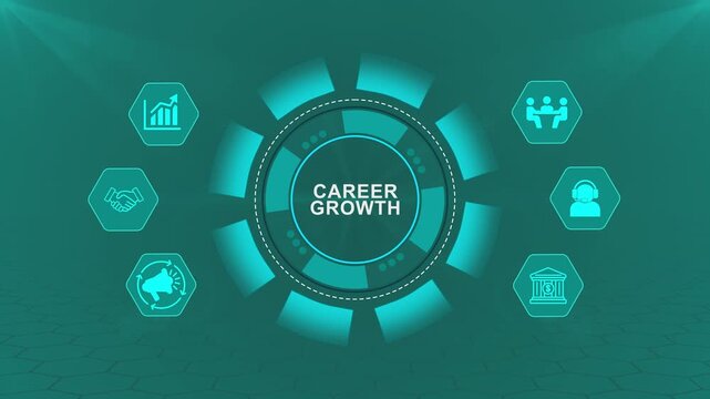 Career Growth Technology Interface with Smart Workforce Dashboard for Employee Development and Performance Planning