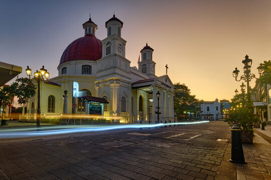 Sunrise at Blenduk Church