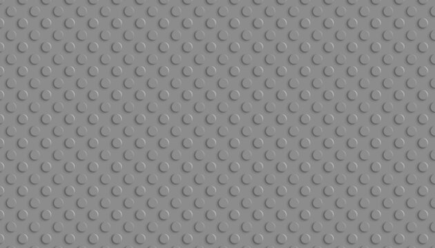 Gray polka ots plastic embossed texture for decoration background
