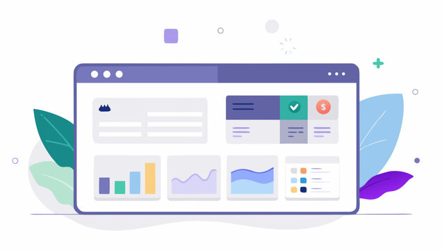 Digital dashboard interface with data visualization and management tools dashboard interface visualization analytics management application software statistics business experience webdesign