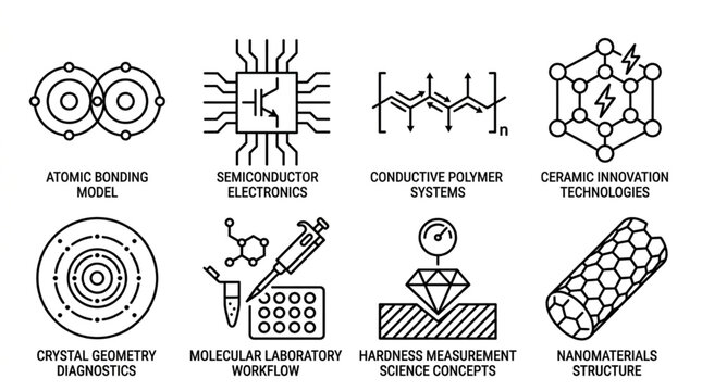 Microchip circuit board components closeup.