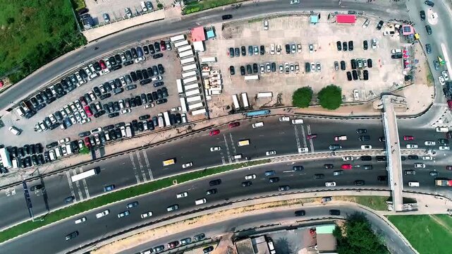 A dynamic view of city streets filled with movement noise and constant activity showing the raw energy of urban life and daily hustle