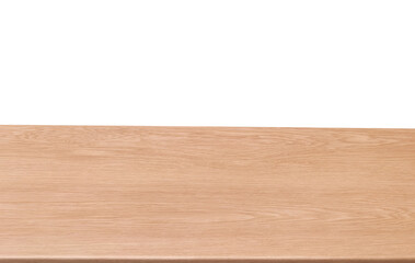 Naklejka premium An empty wooden table with a natural pattern PNG transparent.