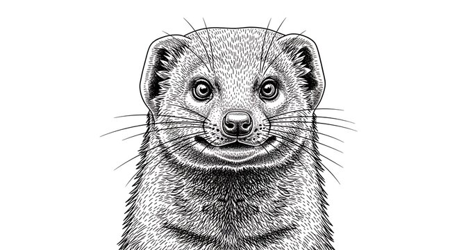 Close up of a mongoose