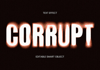 Distort Text Effect