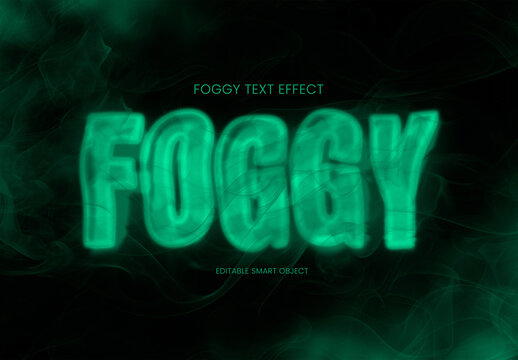 Foggy Text Effect