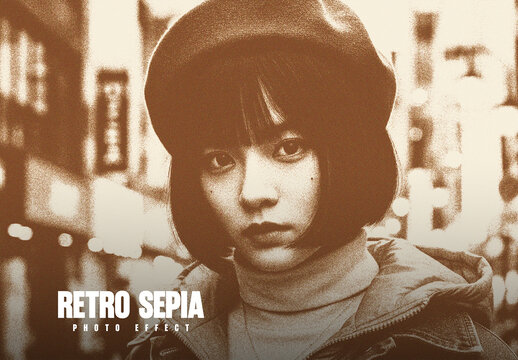 Retro Sepia Photo Effect