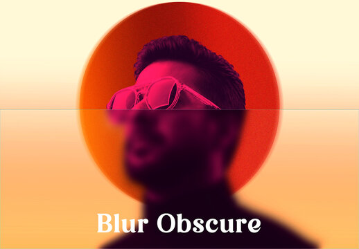 Blur Obscure Photo Effect