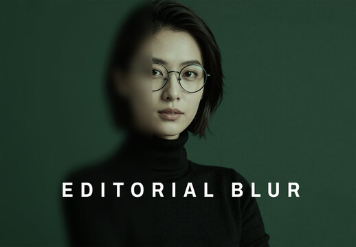 Editorial Blur Photo Effect