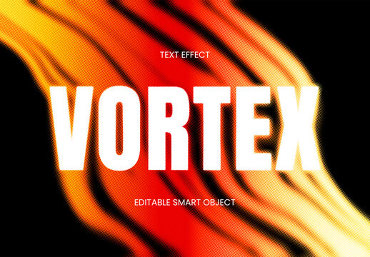 Twisted Liquid Text Effect