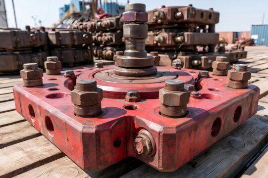 Oilfield blowout preventer equipment for safe well drilling
