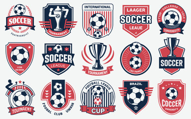 Fototapeta premium Soccer Ball Icon Vector Illustration, Simple Black Football Symbol Isolated on White Background for Sports Logo, App, Web and Game Design