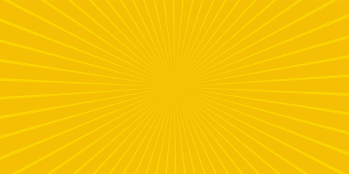 Abstract orange comic background. Art pop cartoon backdrop. Halftone effect pattern. Fun anime texture. Starburst manga style bg. Mark popart radial gradient. Spiral, swirl, comic rays.eps 10