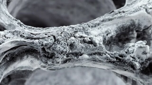 Closeup of textured surface