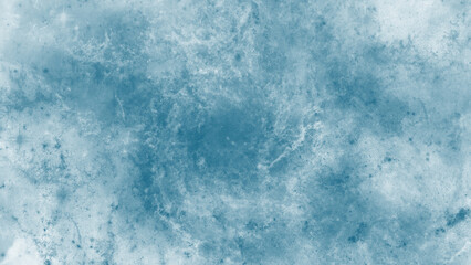 Obraz premium Vibrant blue space background featuring distant galaxy swirl texture