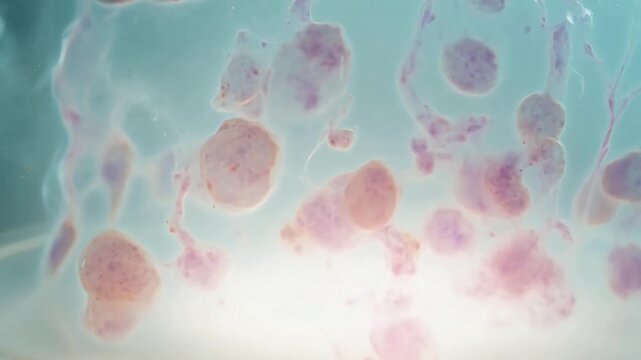 Microscopic view of cells