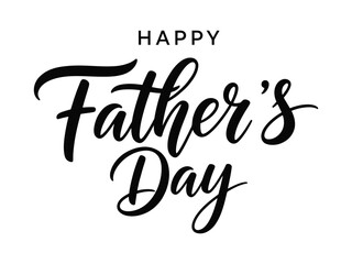Obraz premium Happy father's day greeting card