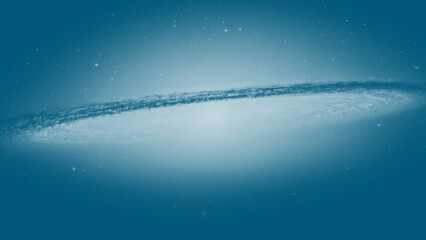 Modern sci-fi backdrop with intense blue cosmic cluster texture © ShadOw
