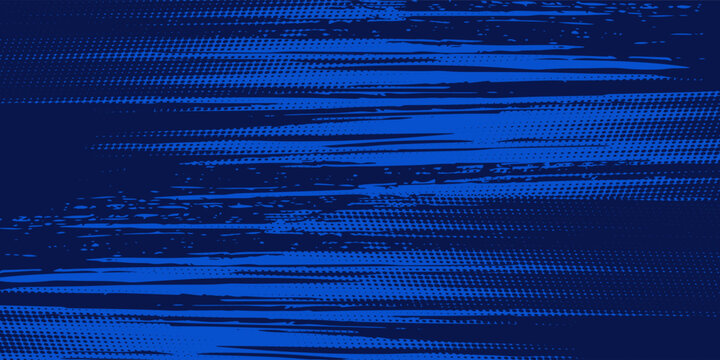 blue color pattern gradient grunge texture background. Dots pop art comics sport style vector illustration Abstract background dark blue with modern corporate concept