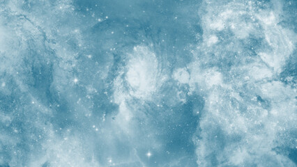 Textured blue cosmic wave background for abstract art projects © ShadOw