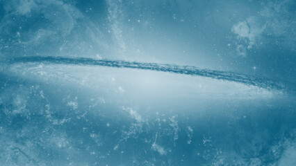 Futuristic cyberspace backdrop with abstract galaxy dust texture © ShadOw