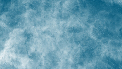 Ethereal cosmic background with blue cloud formations and stars © ShadOw