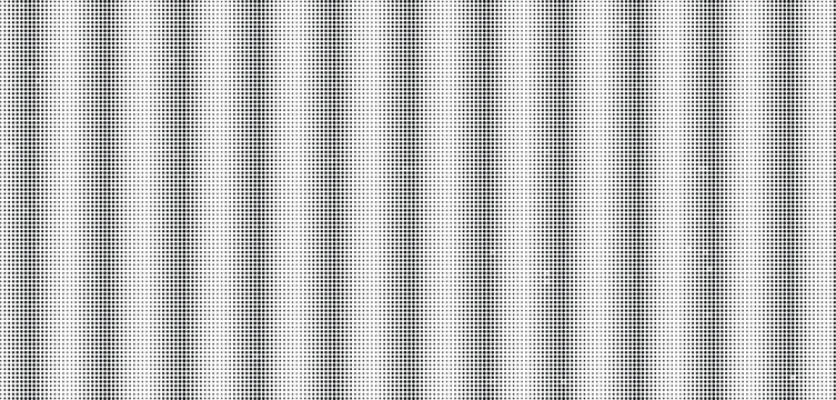 Gray corrugated metal wall with vertical ridges and white spots