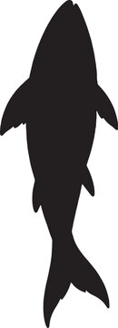rectangular prism silhouette on white background