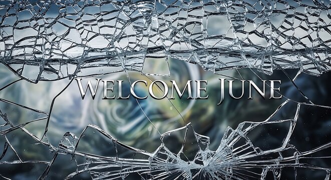 Welcome tune music intro with sound waves and guitar.