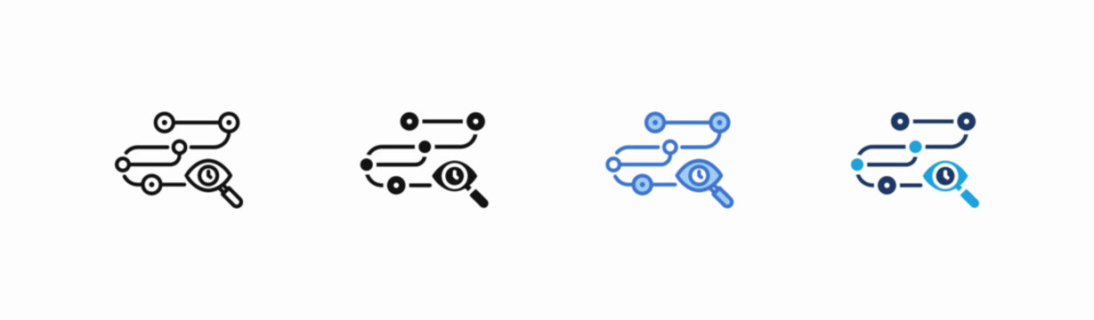 Set of context icon collection in multiple style. Icon suitable for web and mobile application